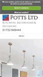 Mobile Screenshot of potts.ltd.uk